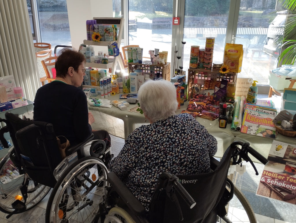 "Gemeinsam sind wir stark!" - Der Einkaufsservice für Altenheime zum Weltbehindertentag