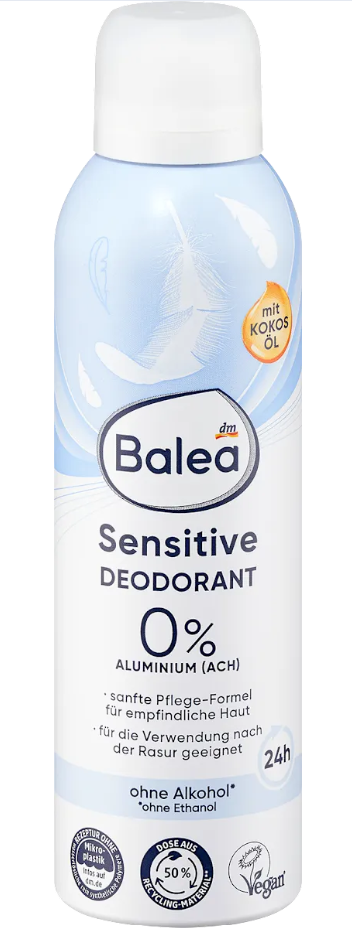 Balea Deospray Deodorant Sensitive 200 ml