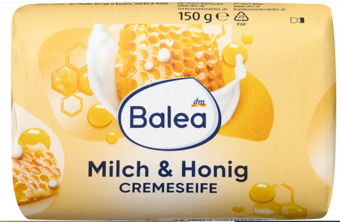 Balea Seifenstück Milch & Honig 150 g