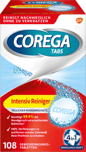 COREGA Tabs Intensiv Reiniger 108 St