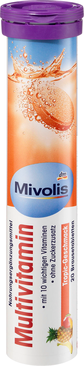 Mivolis, Brausetabletten, 20 St, 82 g