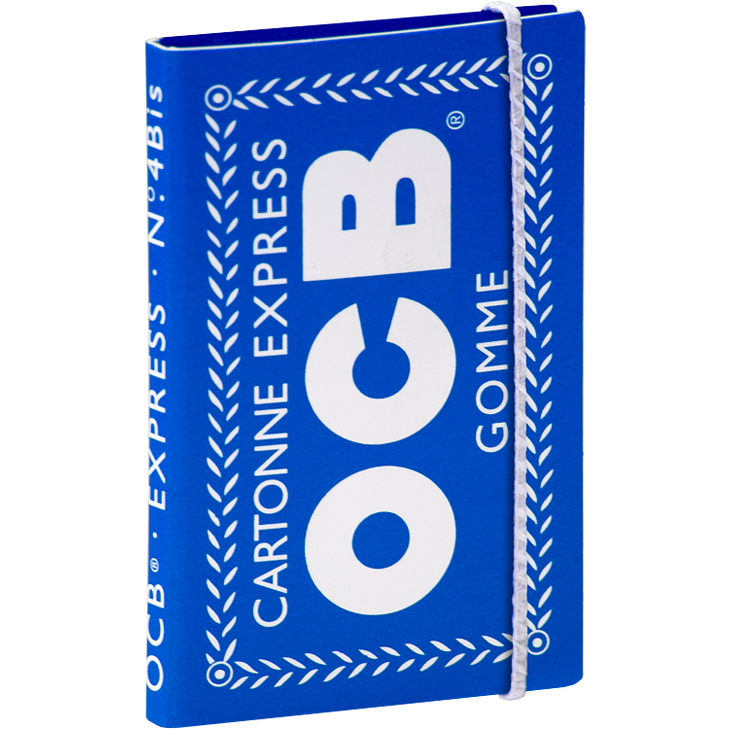 OCB Blau Gummizug 100 Blatt