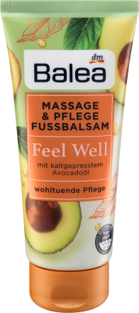 Balea Massage- & Fußpflegebalsam, 100 ml