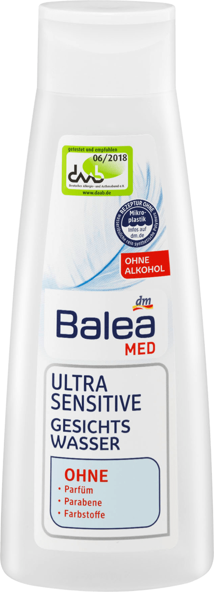Balea MED Gesichtswasser Ultra Sensitive, 200 ml