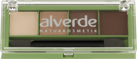 alverde Lidschatten Quattro