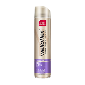 wellaflex, Haarspray Fülle & Style Ultra starker Halt, 250 ml