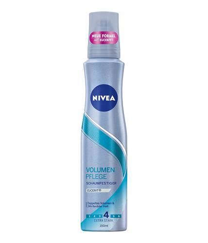 NIVEA, Schaumfestiger Volumen Kraft & Pflege, 150 ml