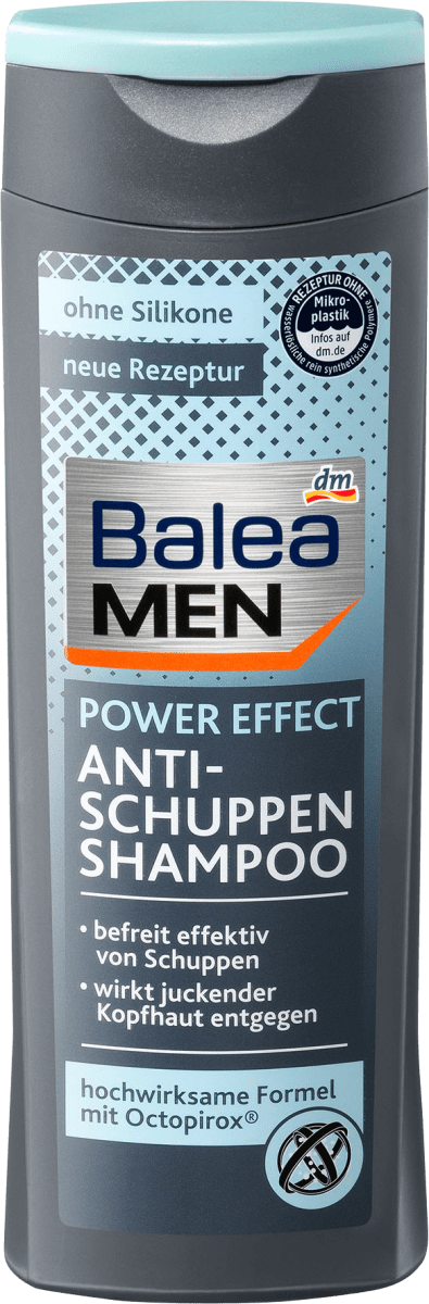 Balea MEN Shampoo Power Effect Anti-Schuppen, 250 ml