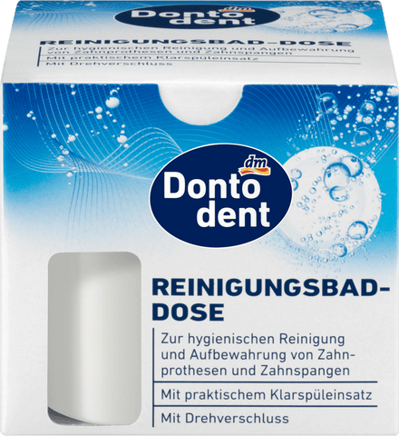 Dontodent Reinigungsbad-Dose, 1 St