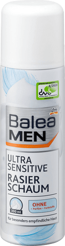 Balea MEN Rasierschaum Ultra Sensitive, 300 ml