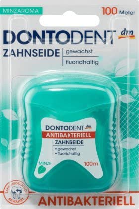 Dontodent Zahnseide antibakteriell, 100 m