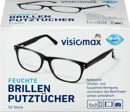 VISIOMAX Brillenputztücher 52 St