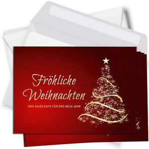 Weihnachtskarte mit Umschlag
