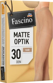 Strumpfhose matt 30 den, nude, 1 Stk