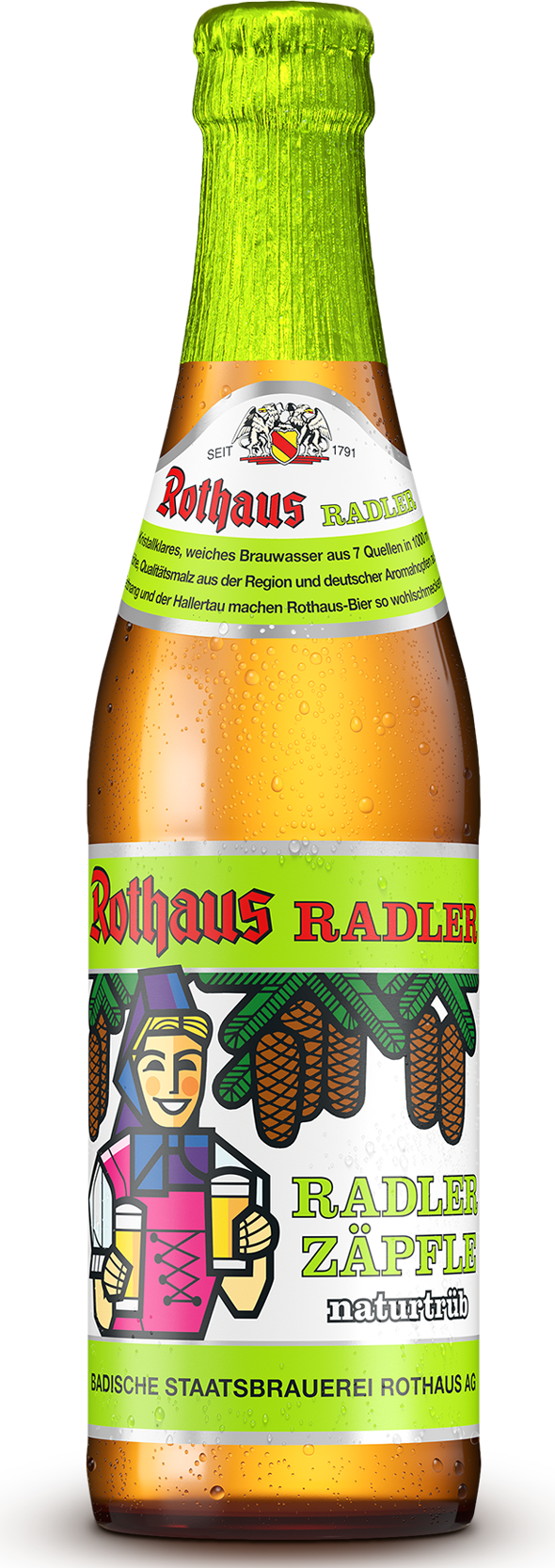 Rothaus Zäpfle Radler 0.33l (inkl. Pfand)