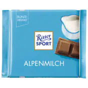 Ritter Sport Schokolade Alpenmilch 100g