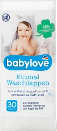 babylove Einmal Waschlappen, 30 St