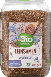 Bio Leinsamen geschrotet 400 g