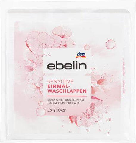 ebelin Einmal Waschlappen sensitiv, 50 St