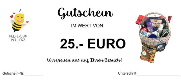 Helferlein mit Herz - Geschenkgutschein